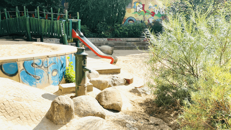 Drachenspielplatz in der Schreinerstraße