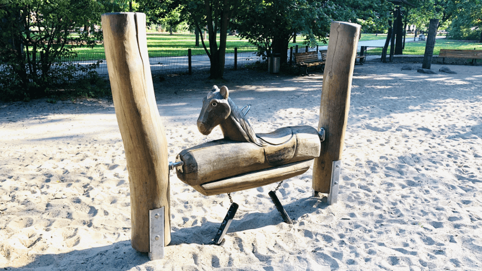 Spielplatz im Volkspark Friedrichshain