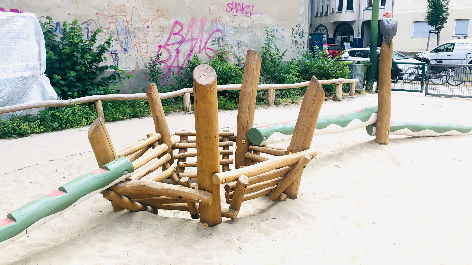 Spielplatz in der Eosanderstraße