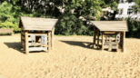 Spielplatz mit Bolzplatz am Volkspark Friedrichshain