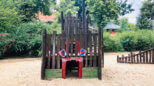 Ritterspielplatz in der Rheingoldstraße