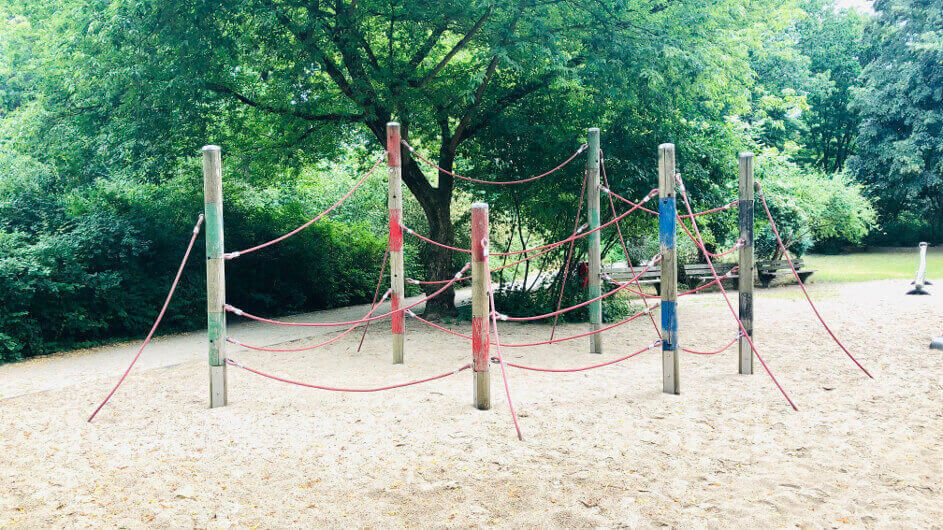 Ritterspielplatz in der Rheingoldstraße