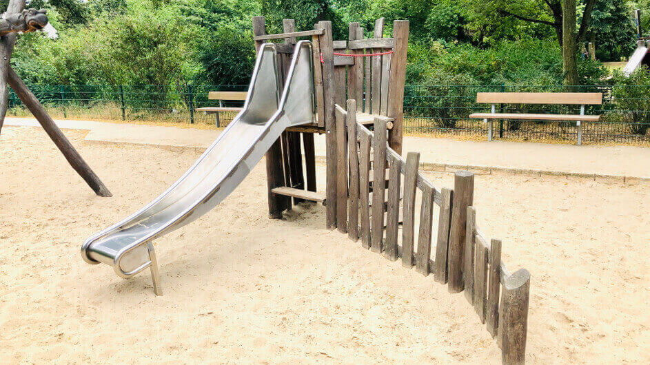 Ritterspielplatz in der Rheingoldstraße