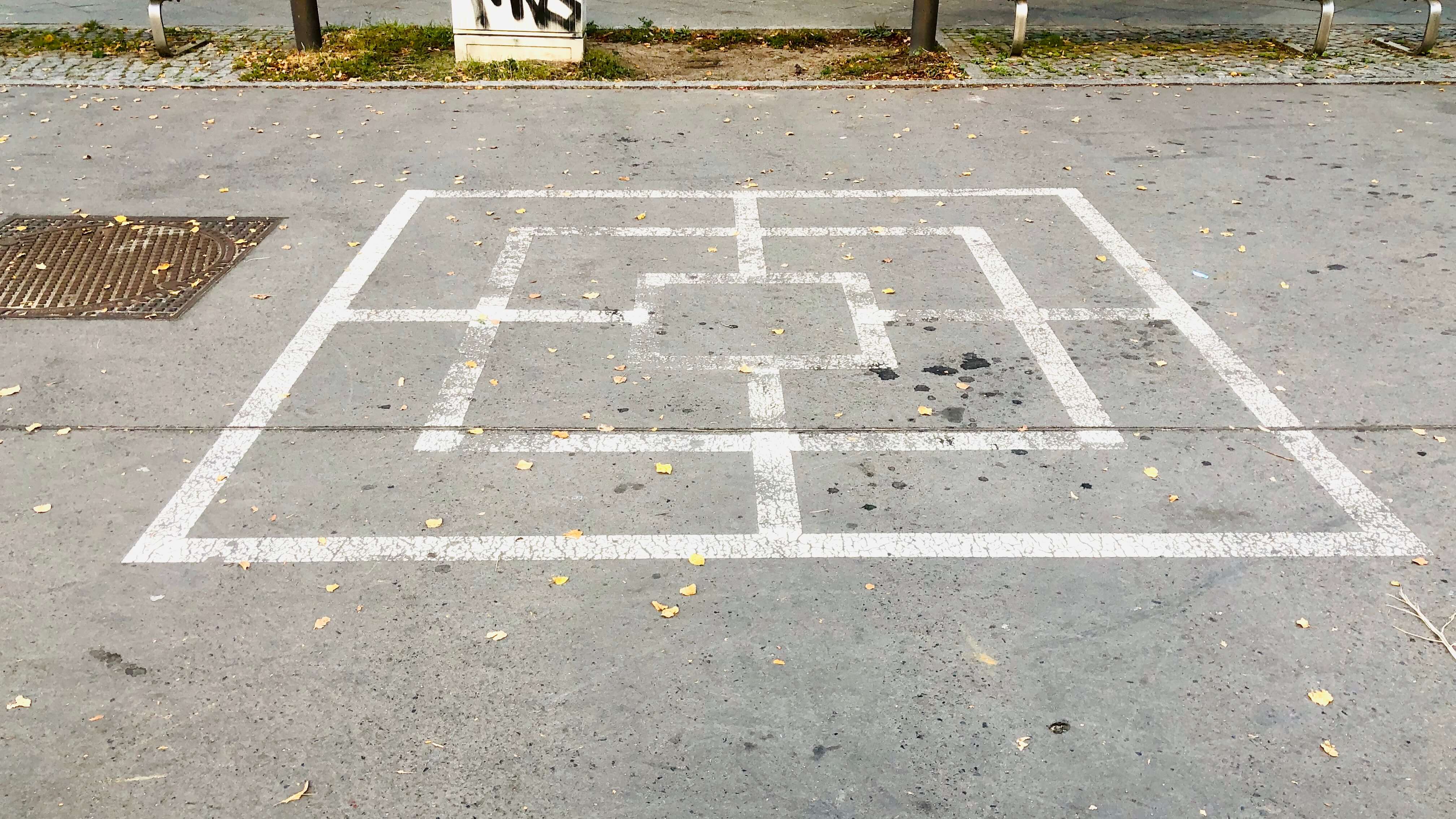 Spielplatz bzw. Spielstraße in der Mahlerstraße