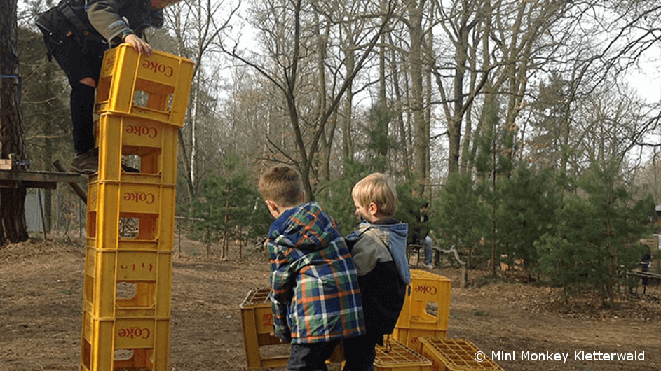 Mini-Monkey-Kletterwald – spezielle Kletterwälder für Kinder