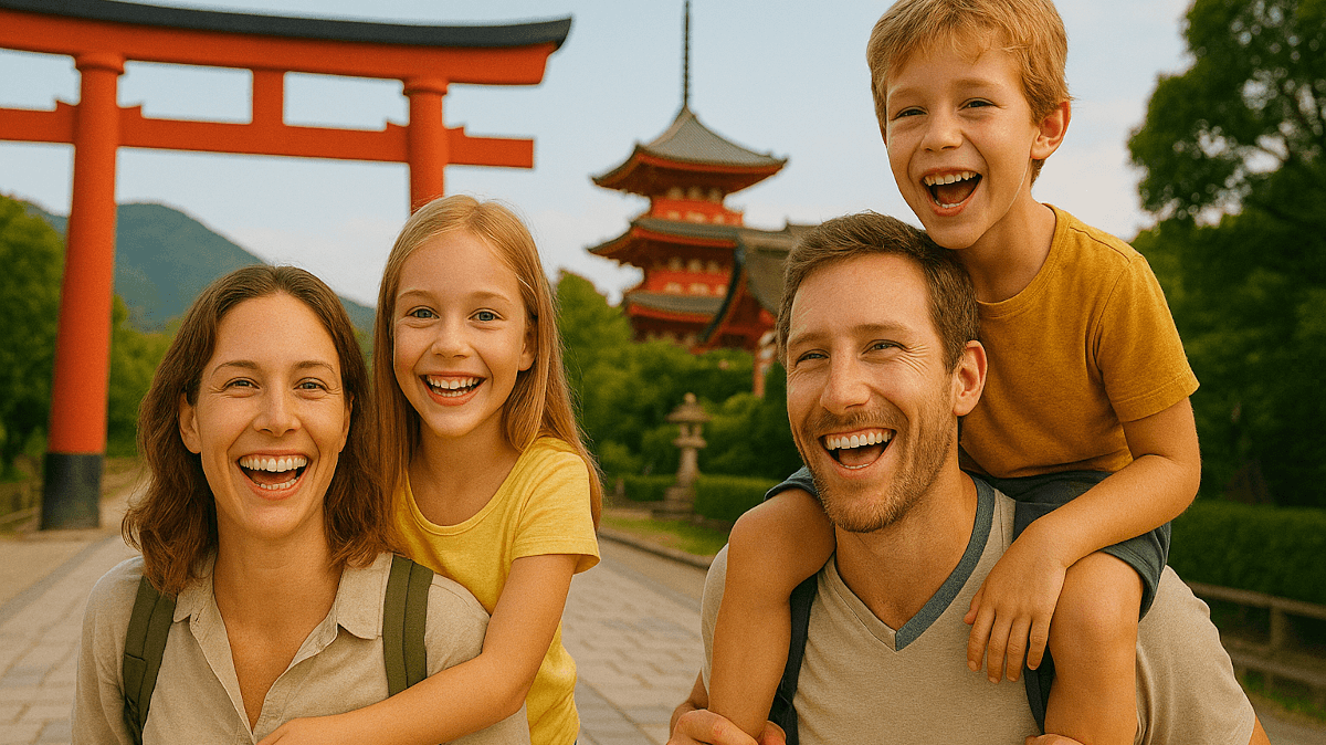 Ideen für eine unvergessliche Reise nach Japan mit Kindern.