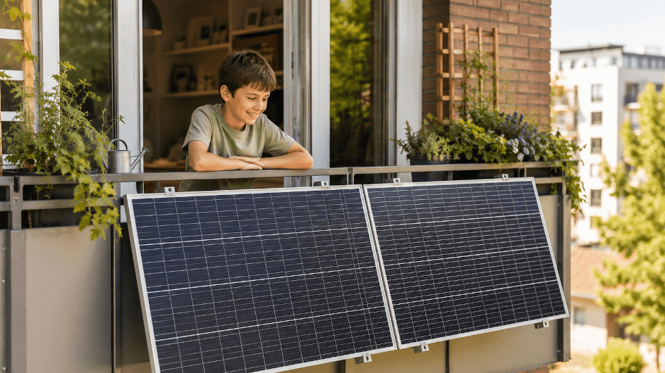 Balkonkraftwerk für Familien: So senken Sie mit Mini-Solar die Stromkosten in der Stadtwohnung
