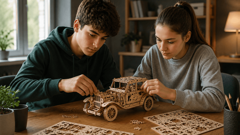 Warum 3D Holzpuzzles besonders für ältere Kinder und Jugendliche geeignet sind